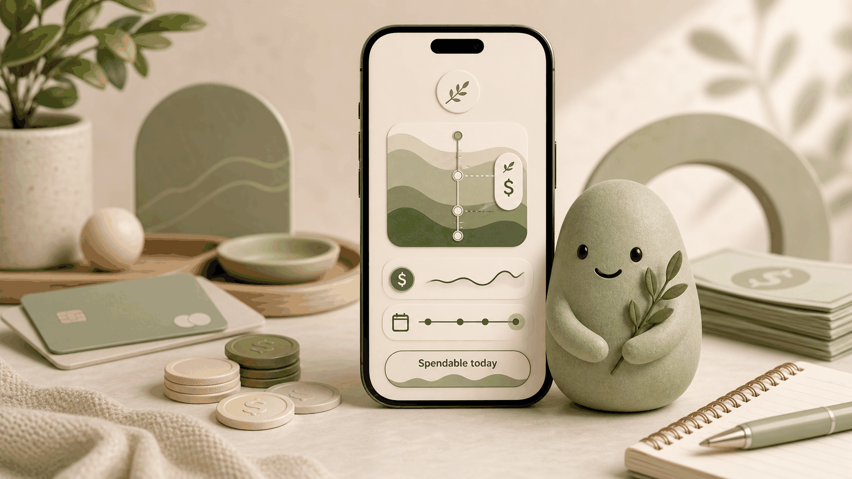 Editorial Pip article cover for daily cash flow app for personal spending.